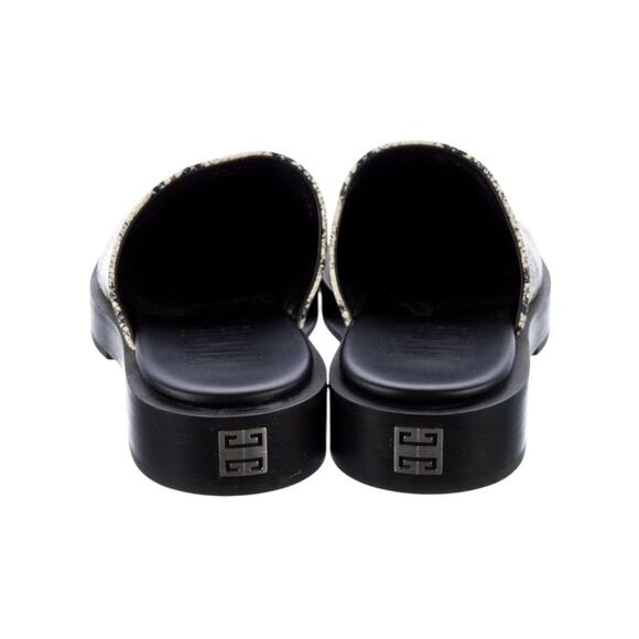 Snake skin python slip on mule - Picture 4 of 6